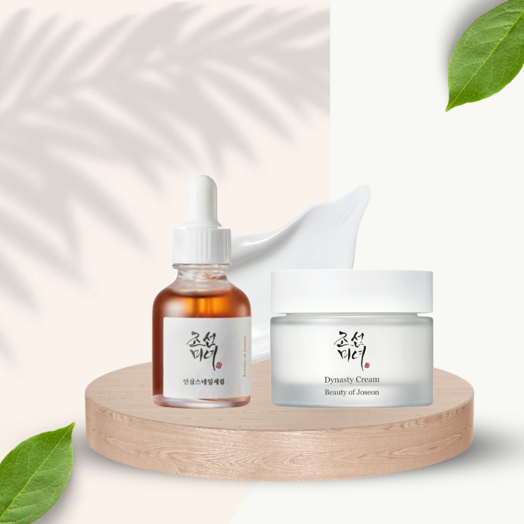 Set Regalo BEAUTY OF JOSEON Ginseng Glow Duo – Idrata, Ripara, Illumina