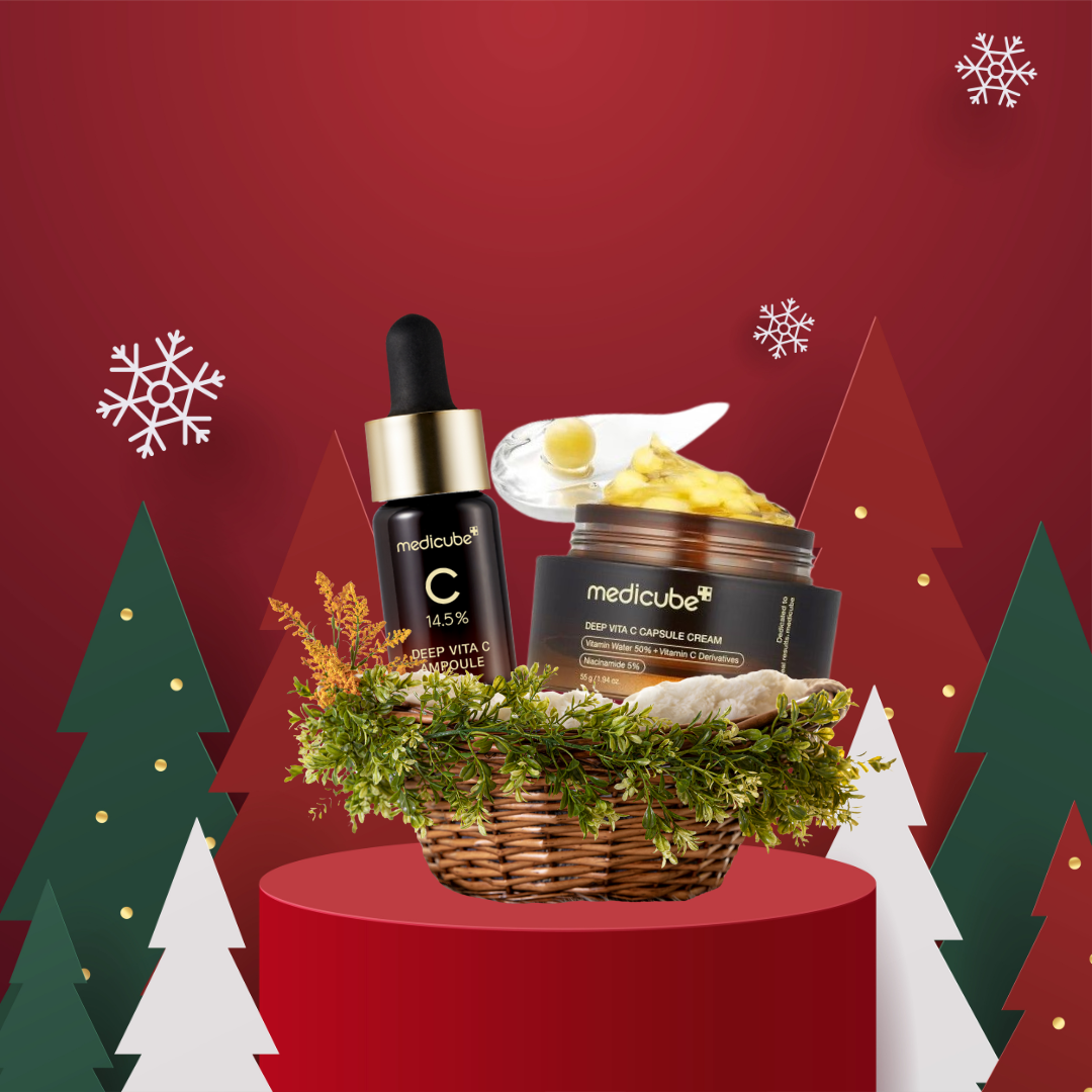 Set Regalo MEDICUBE Vitamina C Duo – Luminosità & Tono Uniforme