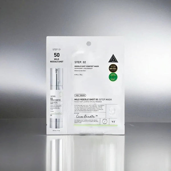 VT COSMETICS MILD REEDLE SHOT 50 2-STEP MASK
